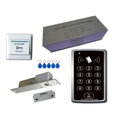 China Motion Detection Smart RFID Keypad Access Control System Password Set With Bolt Lock Door Access System For Glass Door With Key Cards for sale