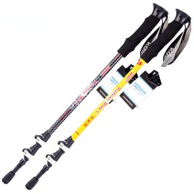 China 2021 Whole Outdoor Factory Accessories Trekking Stick Factory Wholesale Outdoor Alpenstock Poles Adjustable Hiking Pole for sale