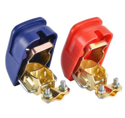 China High Quality Automobile Clips Fastener Automobile Battery Pile Head Clamp/Zinc Alloy Battery Terminal Clamp/Battery Main Connector Truck Bus for sale