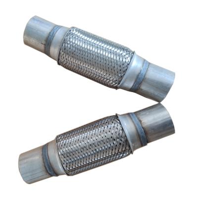 China Metal Automotive Exterior Parts Exhaust Flexible Communication Hose, Soft Tail Gas Connection for sale