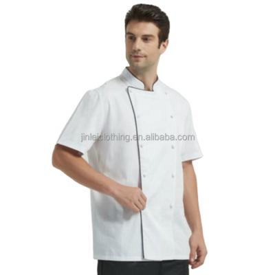 China Premium Cotton Quality Custom Chef Uniform For Hotels And Restaurant Supply for sale