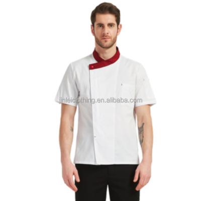 China Wholesale Cotton Hotel Design Chef Uniform Cooking Wear Restaurant Chef Uniform Jacket for sale