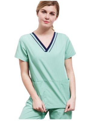 China Hotsale Hospital Uniforms Anti-Static Breathable Nursing Scrub Set Women And Man Suit Beauty Work Cloth for sale