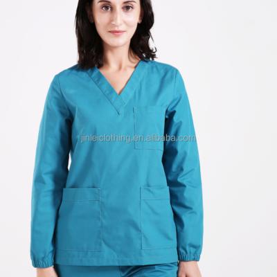 China Cotton Hospital Workwear Clinic Doctor Coat Cosmetic Dental Uniform For Female Hospital Uniforms Shirt for sale