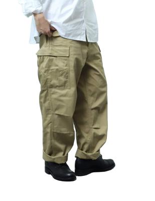 China Customized Parride Fly 100 Heavy Cotton Large Size Canvas Low Waist Pocket Pants for sale