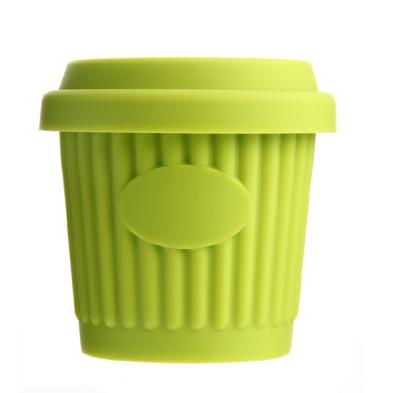 China 2021 Food Grade Silicone Coffee Cup Eco Friendly Reusable Silicone Drink Cups For Hot Coffee for sale