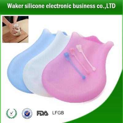 China New design viable silicone flour mixer bag, silicone dough kneading bag, silicone food storage bag maker for sale