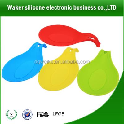 China China 2017 Custom Silicone Spoon Rest, New Design Silicone Spoon Rest for sale