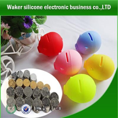 China Eco-Friendly Promotional Silicone Saving Pot / Piggy Bank Silicone Piggy Bank for sale