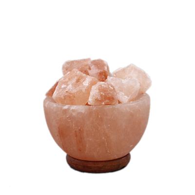 China Factory wholesale cornucopia salt Himalayan pink salt free lamp can be customized crystal salt lamp of various shapes for sale