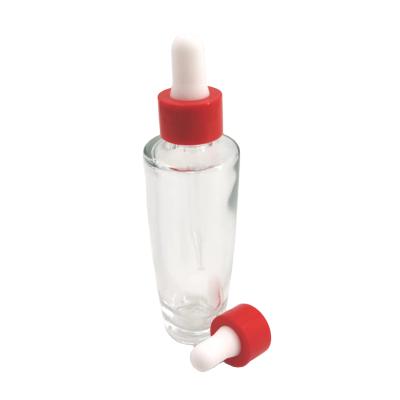 China 18/400 Non-Refillable Pet Pipette Teat Collar Essential Oil Caps Plastic Dropper for sale