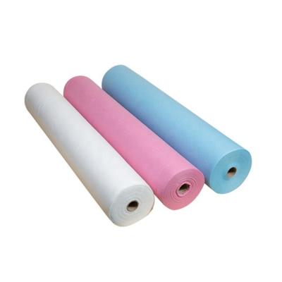 China Hot Selling Waterproof PE Film Coated Hydrophobic SMS Fabric Nonwoven Fabric for sale