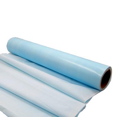 China Waterproof Cheap Colorful PE Coated Tissue Paper For Medical Disposable Sheets for sale