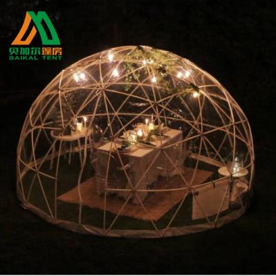 China Easily assembled awesome prefect gift dome garden dome tent for kids birthday event for sale