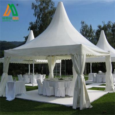 China High Reinforced 3X3 4X4 5X5 10X10 Aluminum Arabian Outdoor Canvas Hexagon Gazebo Pagoda Tent for sale