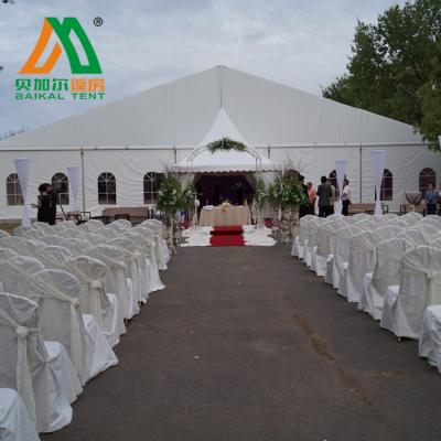 China High Reinforced Large Aluminum Aluminum 200 Seaters 200 People Event Tent Wedding Tent for sale