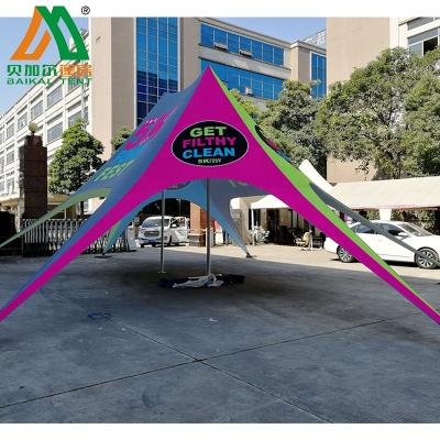 China UV-Resistant Waterproof Clear Stretch Marquee Party Cheap Large Air Star Tents For Events for sale