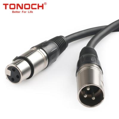 China Pro-Audio Microphone OEM&ODM XLR Male To Female Microphone Cable for sale