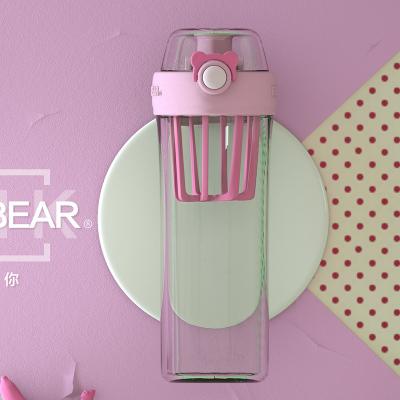 China Factory Wholesale Bpa Free Custom Viable Gym Plastic Child Fitness Water Bottle Logo Clear Water Bottle for sale