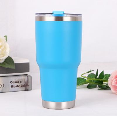 China 30oz Stainless Steel Car Disposable Double Wall Vacuum Tumbler Insulated Travel Mug for sale