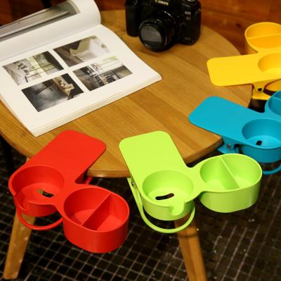 China Sustainable Mug Clip Coffee Beer Table Cup Holder For Sofa for sale