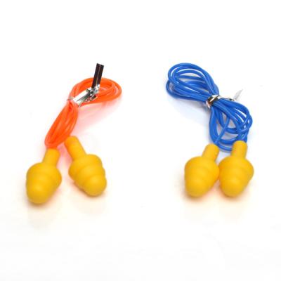 China Direct Selling Noise Canceling All Kinds Of Colors Band Silicon Earplug Sleepingapply To For Boat 29*14mm for sale