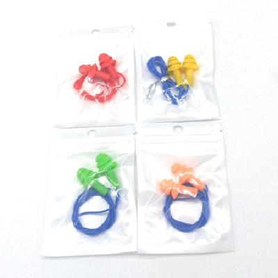 China Soft Chinese Supply All Kinds Of Colors Siliconeapply To Earplugs For Construction Sites 29*14mm for sale