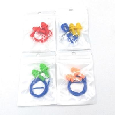 China Highly recommended anti-noise all kinds of colors noise reduction silicone Earplugsapply to for noisy environment 29*14mm for sale