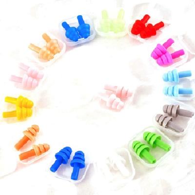 China Manufacturers Supply Durable 29*14mm Nois Reductapply Tape Silicon Earplugs To For Construction Sites 29*14mm for sale