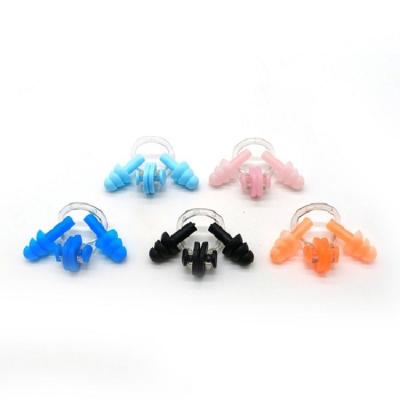 China Low Price Rubber Hot Selling 29*14mm Small All Kinds Of Colors Band Nose Clip Freediving Siliconeapply To For Swimming Pool for sale