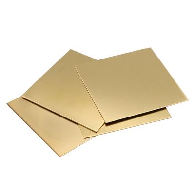 China Decoration Industry Warehouse Supply Brass Sheet Gold Color Brass Dish Bright Copper Dish for sale