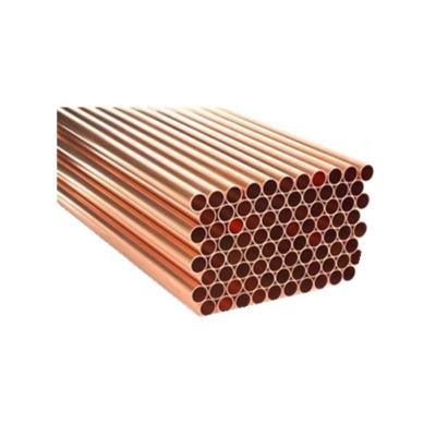 China Air Condition or Refrigerator Copper Pipe ASTM B829 Customized Size Straight Referigeration Pancake Copper Pipe Tube for sale