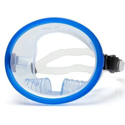 China underwater sports silicone HD  tempered glass anti fog Scuba diving mask WIN-0070 for sale