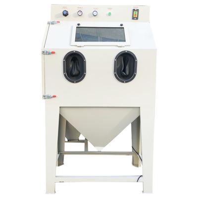 China Factory direct sales recommend small object manual moving burrs cleaner sandblasting box for sale