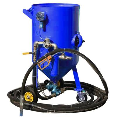 China Factory New Product Recommendation 2023 Mobile Sandblasting Machine Surface Rust Removal And Paint Removal Sandblasting Machine In Stock for sale