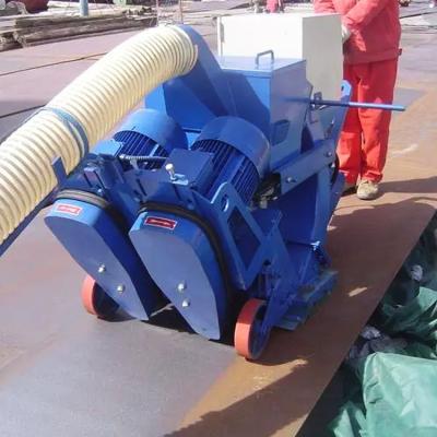 China Durable Mobile Shot Blasting Machine Sand Blaster Road Construction Concrete Surface Shot Blasting Cleaning Machine for sale