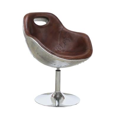 China Other aviation industrial swivel chair for dining room office restaurant bar club villa for sale