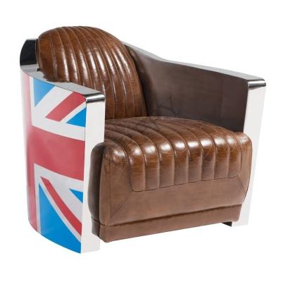 China Other American And Union Jack Lounge Reclining Accent Leisure Armchair For Living Room Furniture Office Villa for sale