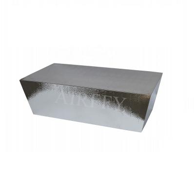 China Modern Glitter Drawer Stainless Steel Coffee Table For Living Room Waiting Room Hotel Villa for sale