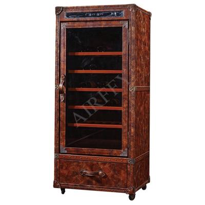 China European Vintage Commercial Bar Furniture Set Wine Cooling Cabinet for Home Villa Clubhouse Hotel Bar Winery Dining Room en venta