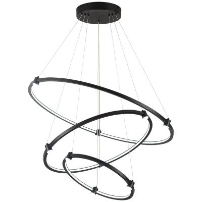 China CHOICEYOUNG Style Modern Minimalist Circle LED Lamp Living Room Hotel Indoor Decorative Lighting Nordic Modern Home Chandelier for sale