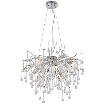 China CHOICEYOUNG Modern Raindrop G9 Glass Pendant Lights Dining Room Living Room Hotel Indoor Hanging Lights Modern Chandelier for sale