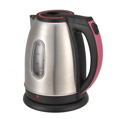 China 360 Degree Visuable imichef 1.8L Heating Stainless Steel Water Heater Low Rotation Quick Electric Portable Kettle for sale