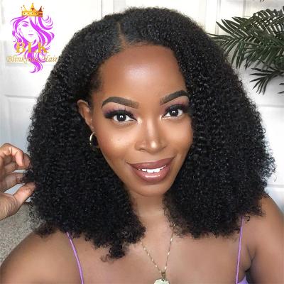 China Curly wig 1X4,2X6,4X4,5X5 u part wig 12A wig u part body wave u part mongolian u part libertine libertine wig for sale