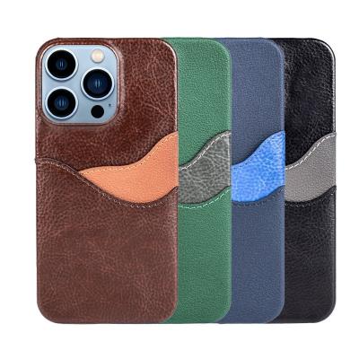 China Luxury Leather Shockproof Full Skin Wallet Card Slot Holder Phone Case Cover Iphone 14 Pro Max Wallet 13 12 Case With Card Holder Slot for sale