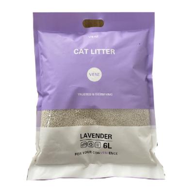 China Sustainable Natural Strong Clumping Bentonite Dust Free Cat Litter for sale