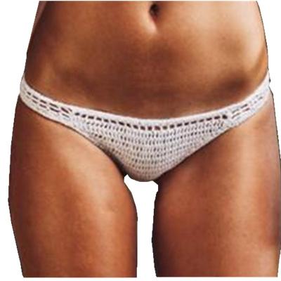 China Breathable Attractive Women's Up-to-date Crochet Shorts Stretch Waist Beach Casual Bandage Hot Pants for sale