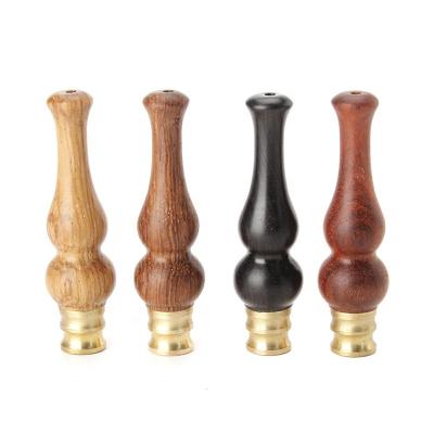 China Dual Function Smoking Holder Reasonable Price Calabash Shape Wooden Cigarette Mouthpiece Smoking Holder for sale