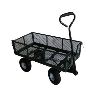 China Durable High Quality Outdoor Cargo Storage Wagon Garden Dump Carts for sale