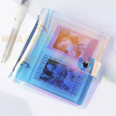 China Fabric Personalized Soft Clear Clear Cover Photo Album Card Holder Collecting Book With Pocket for sale